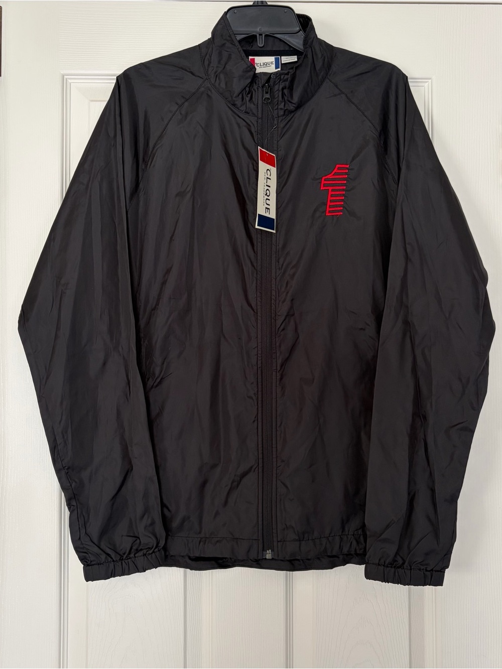 Black Lightweight Windbreaker Jacket